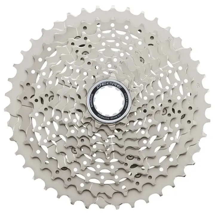 Componentes Cassettes Shimano Cassette Deore M410 Plateado - 1