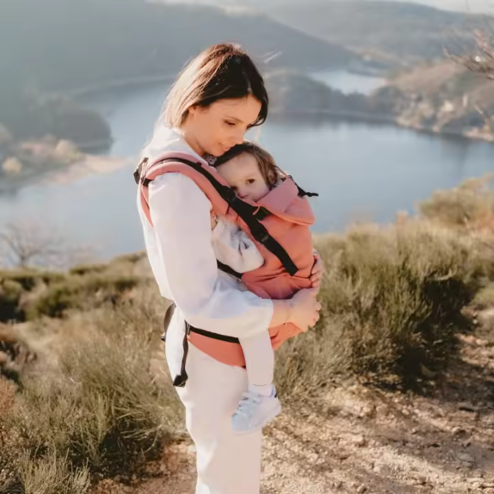 Neobulle Néo+ Plus Mochila Evolutiva Portabebés, Ajuste Óptimo, Tejido Suave de Algodón Orgánico, Para Bebés 3/4 Meses a 3 años - 1