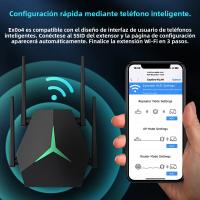 Repetidor De Señal WiFi Dual-Band Kebidumei AC1200 Amplificador De Router Para Red Doméstica 2.4/5G Extensor De WiFi Con Rádaro De 1200M - details 4