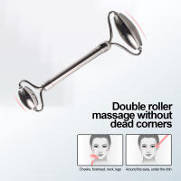 Rodillo De Hielo Para El Rostro 1/3pcs Herramienta De Cuidado De La Piel Reutilizable De Silicona Y Acero Inoxidable Gua Sha Rollo Facial Para Contorno Y Levantamiento - details 12