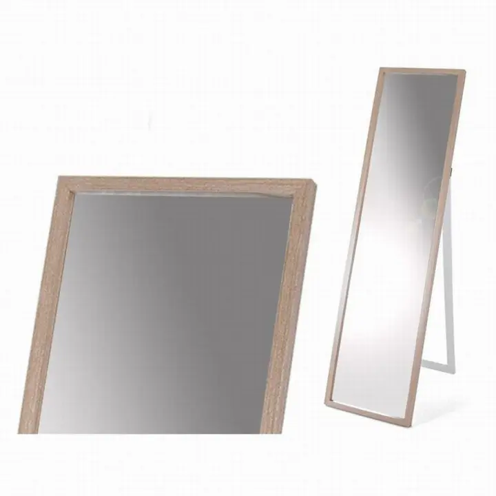 Gerimport Espejo de Pie Natural Decorativo 33x4x123 Cm - 1