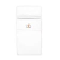 Interbaby Sábanas Cuna Bebé 100% Algodón Minicunas Encimera Bajera Ajustable Funda Almohada Jirafas Elefantes. - details 3