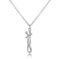 Collar De Moda Abrazo Joyería Hug Colgante Cadena Para Hombre Y Mujer Collar De Pareja Regalo Para Damas Y Señores - details 14