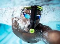 Tubo de respiración para entrenamiento de natación, ajustable al frente, para adultos, estilo libre, equipo de buceo y esnórquel profesional, fabricante - details 13