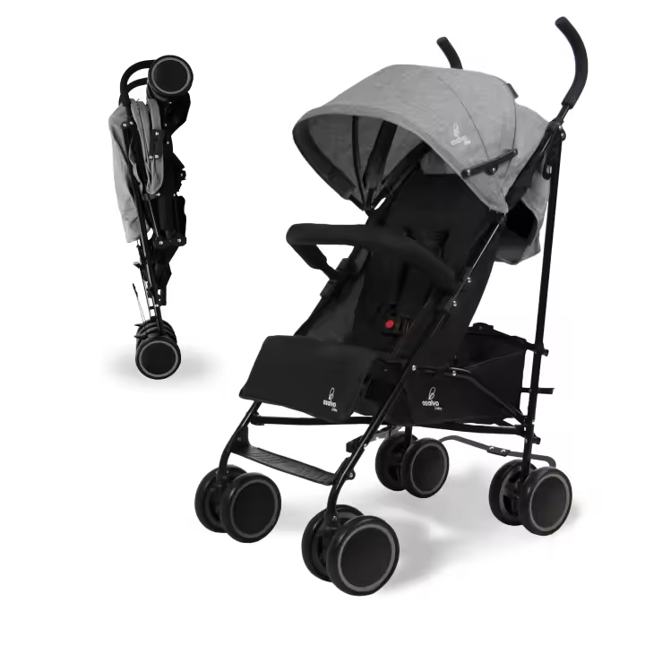Asalvo Silla de Paseo Tokyo - Cochecito de bebe ligera y funcional - 1