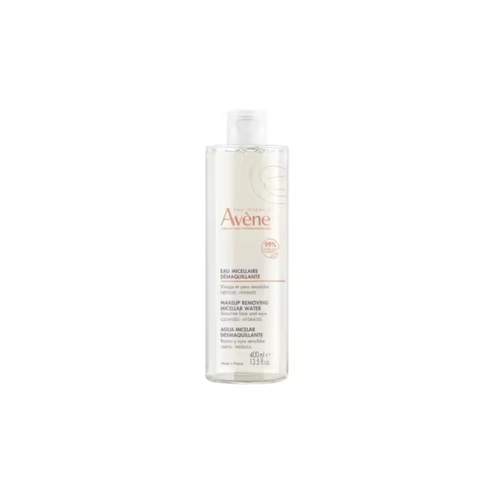 Agua micelar desmaquillante de Avène para rostro y ojos sensibles - 1