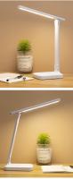 Lámpara De Mesa LED Con Interruptor Táctil Blanco Plegable Para Dormitorio Luz Nocturna De Lectura Cuidado Ocular Con Enchufe USB Dimmable - details 9
