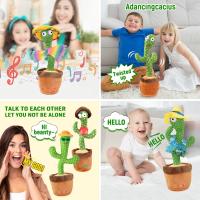Ejemplar Inteligente De Cactus Danzante Y Musical Juguete Interactivo Para Aprendizaje Educativo Con Función De Grabación Y Repetición De Habla Para Niños - details 5