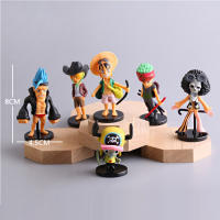 Set De 6 Figuras De Acción Anime One Piece Luffy PVC Modelo Coleccionable Decorativo Juguetes Para Niños Regalo De Cumpleaños - details 3