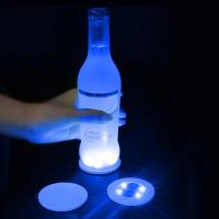 200PCS Luz LED Para Coasters Pegatinas Brillantes Para Botellas De Vino Decoración Para Bar Y Fiestas Novedades Iluminación Incluye Batería - details 10