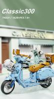 Bloques De Construcción Técnicos Para Ciudad 1:5 Motocicleta Y Vehículos De Carreras 1828pcs Juguete Para Niños Regalos MOC T4025 - details 0