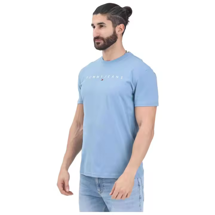 Camiseta de Manga Corta Tommy Jeans  para hombre en color azul - 1