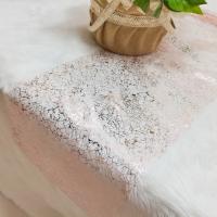 Corredor De Mesa Dorado Con Brillo Metálico Para Cumpleaños Boda Navidad Decoración De Mesa Rectangular De Poliéster 100% - details 9