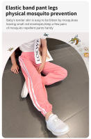 Pantalones Deportivos Para Niños Y Niñas De Verano En Color Sólido Con Cintura Elástica Estilo Casual Ajustados Y Largos Hasta El Tobillo - details 11
