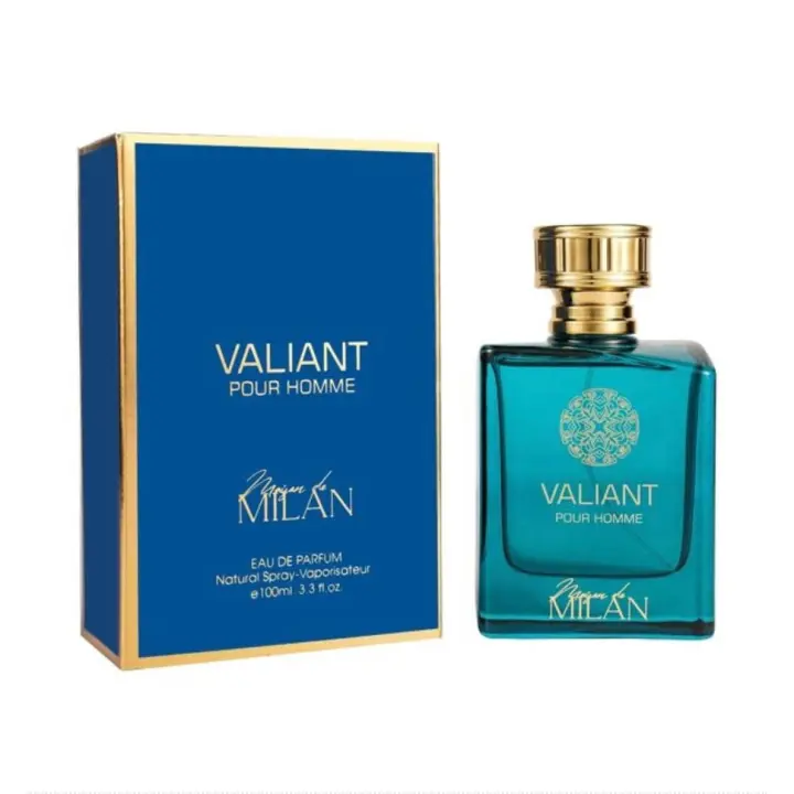 PERFUME ÁRABE VALIANT POUR HOMME DE MAISON DE MILAN EN TAMAÑO DE 100 ML - 1