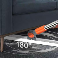 Escobilla De Limpieza Mágica De 50CM Con Asa Multifuncional De Silicona Para Piso Y Baño Escobilla De Agua Limpiador De Paredes - details 3