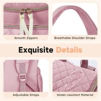 Bolso de mano para pañales, gran capacidad, impermeable, para mamá, de viaje, con caja para chupete y cambiador. - details 4