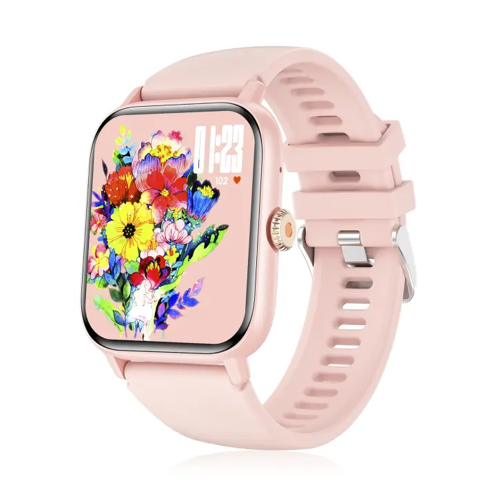 DAM. Smartwatch QS13 con notificaciones de Apps, más de 100 modos deportivos, llamadas Bluetooth. Medición de glucosa, de tensión y oxígeno. 4,4x1,1x3,7cm - 1