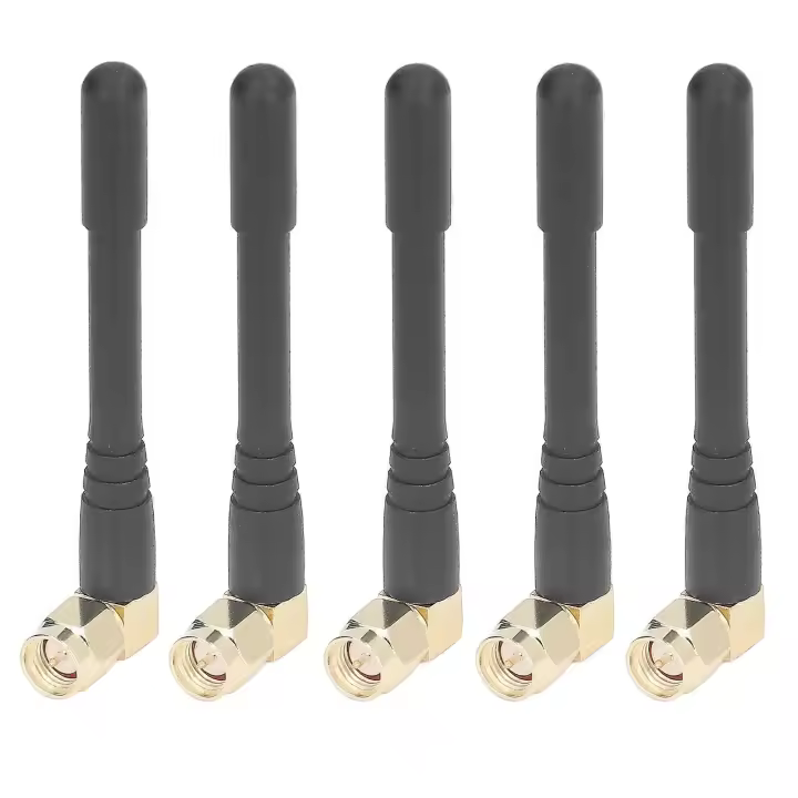 Antena omnidireccional de alta ganancia con conector SMA macho para sistema inalámbrico (5 unidades) - 1