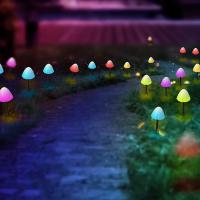Luces De Hongo Solar Para Jardín Decoración De Fiesta En Camping Luces Faeiras De Paisagem Exterior Iluminação LED Contemporânea IP44 PVC - details 6