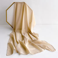 Pañuelo De Mujer IROJEFF De Seda Poliéster 2025 Hijab De Lino Premium Maxi Wrap Estilo Elegante Color Sólido Protección Solar - details 40