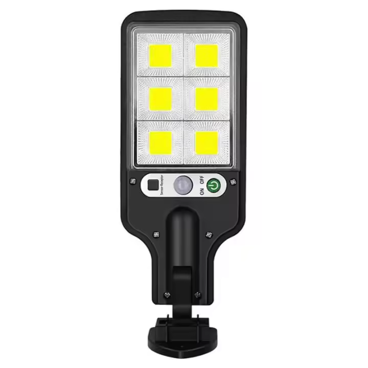 AmmToo 72COB Lámpara Solar LED Exterior Con Inducción Humana Para Jardín Terraza Garage Puerta De Calle 616B Luz De Valla - 1