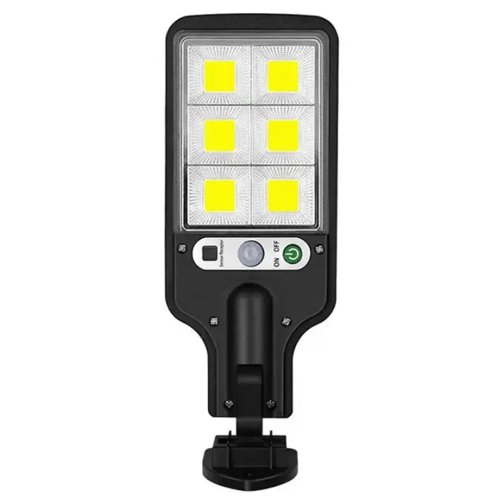 AmmToo 72COB Lámpara Solar LED Exterior Con Inducción Humana Para Jardín Terraza Garage Puerta De Calle 616B Luz De Valla - 1