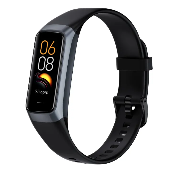 2024 nuevo 1,1 pulgadas C60 pulsera inteligente AMOLED pantalla HD Frecuencia Cardíaca presión arterial temperatura corporal salud reloj inteligente - 1