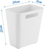 4 Cajas de almacenamiento autoadhesivas para Montado en la pared,Caja De Almacenamiento De Puerta De Cocina,para Gabinete - details 0