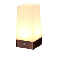 Lámpara de Mesa de Luz Nocturna LED retro lámpara de noche con sensor de Movimiento PIR inalámbrico de Luz Nocturna - details 7