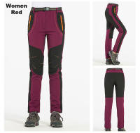 Pantalones De Hielo LNGXO Para Mujer Impermeables Y Cálidos De Poliéster Y Spandex Para Senderismo Trekking Camping Esquí Outdoor Resistente Al Viento Trousers Gruesos - details 20