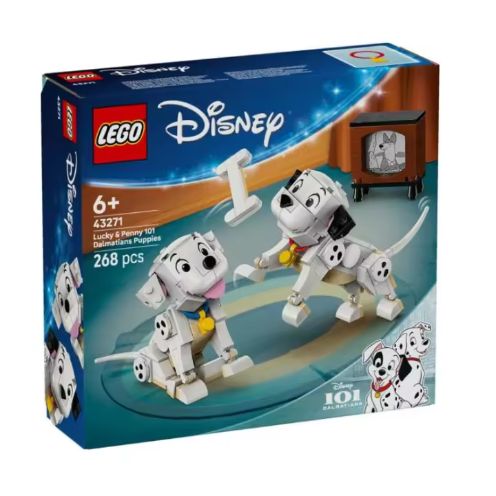 LEGO DISNEY LUCKY Y PENNY : CACHORROS DE 101 DALMATAS SET 43271 - 1