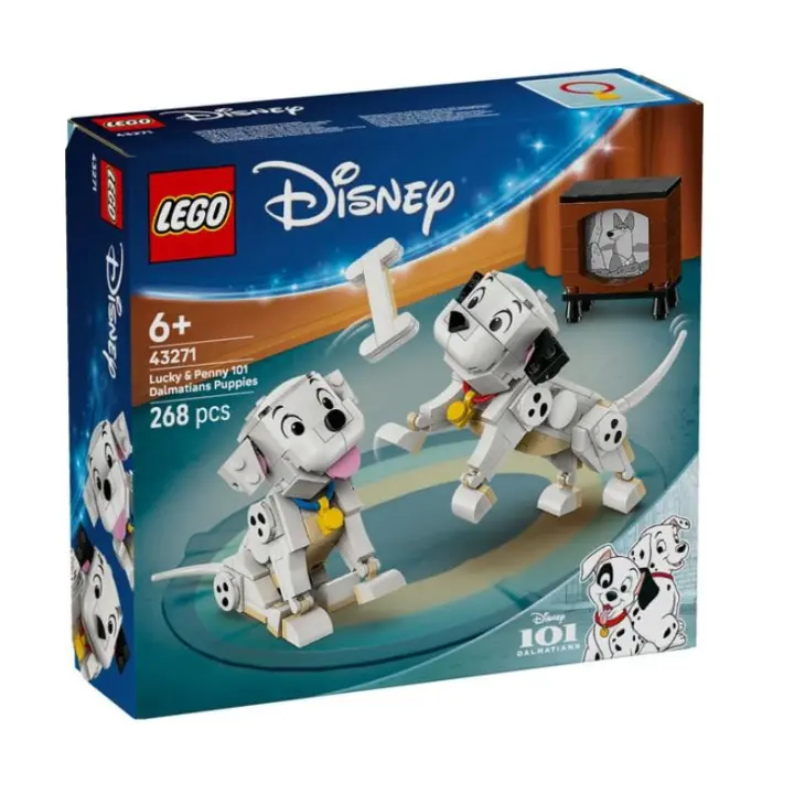 LEGO DISNEY LUCKY Y PENNY : CACHORROS DE 101 DALMATAS SET 43271 - 1