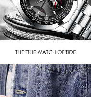 Reloj De Pulsera Deportivo Militar De Lujo 2024 Relogio Masculino Resistente Al Agua De Acero Inoxidable Calibre De Cuarzo Moda Casual - details 2
