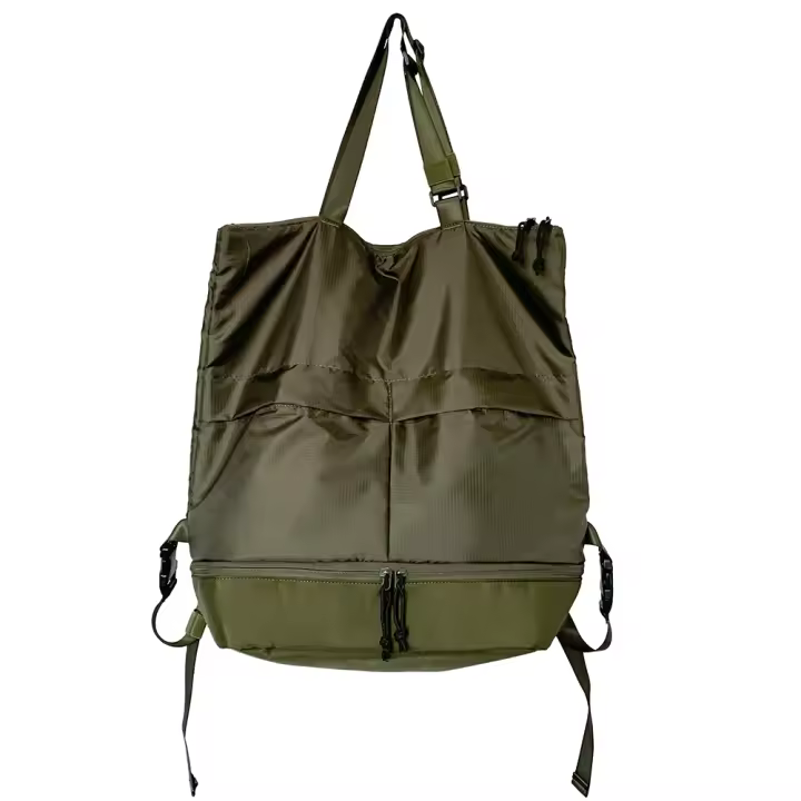 MoChila Unisex Grande Impermeable Deportiva Bolso De Viaje Casual Para Hombres Y Mujeres Bolsa De Mano De Nylon Con Cierre De Cremallera - 1