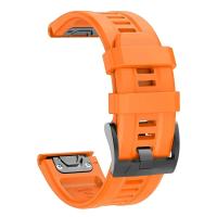 Correa De Reloj De Silicona 26MM 22MM Para Garmin Fenix 6X 6 6S pro 7X 7 Easyfit Wristband Fenix 5 5X 5S plus Pulsera Compatible - details 0