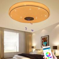 Lámpara de techo LED regulable RGB, luz Musical que cambia de Color con altavoz Bluetooth Dia.30cm, Control remoto + WIFI - details 1