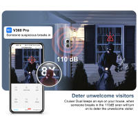 Cámara De Seguridad Exterior 8MP 4K Con Lente Dual Pantalla Dual Rastreo Automático AI IP Wifi PTZ CCTV Audio Bidireccional - details 2