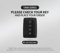 Carcasa De Llave De Coche De Aleación De Zinc Para Great Wall GWM WEY Tank 300 500 Protección Y Accesorios Para Llavero - details 0