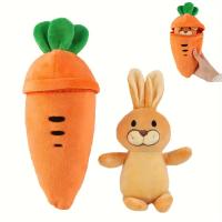 Muñeco De Peluche Conejo De Pascua 28cm Juguete Suave Relleno De Algodón PP Muñeco De Carroza Regalo De Día De La Madre Y Navidad - details 0