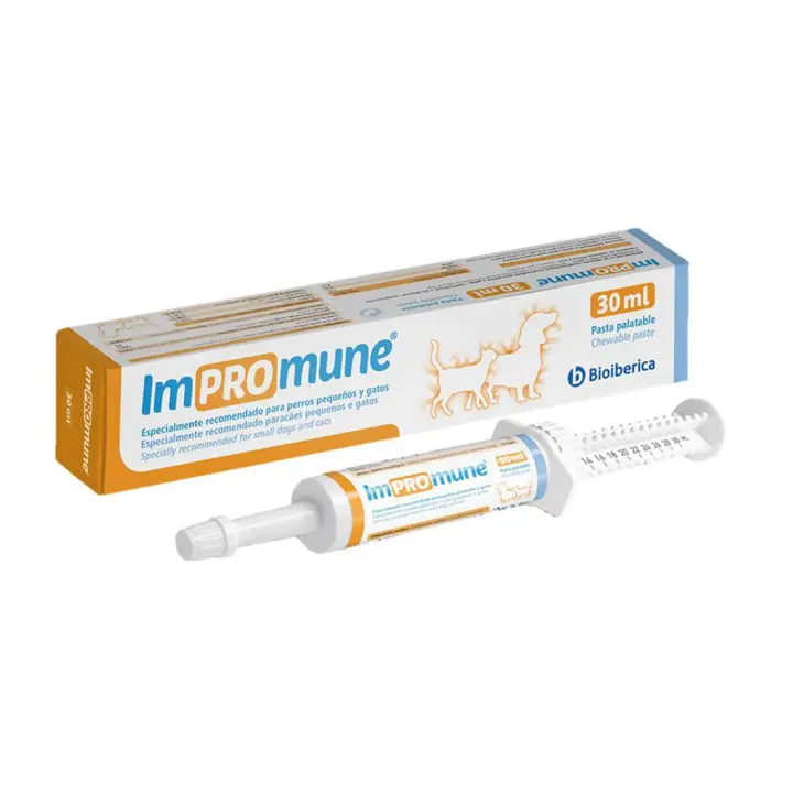 Impromune pasta 30ml para gatos y perros pequeños Bioiberica - 1