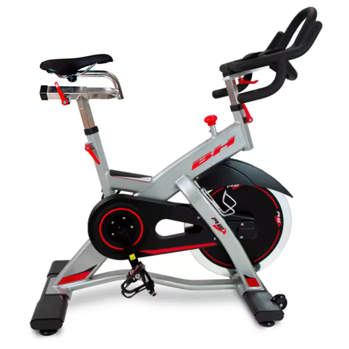 BH Fitness REX H921 | Bicicleta de Spinning Profesional con Volante de 20 kg – Alto Rendimiento y Diseño Premium - 1