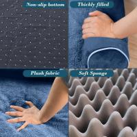 1pc Sofá para Perros, Estampado Sólido, Forma Rectangular, con Relleno de Fibra de Poliéster Desmontable, Sofá de Peluche para Perros con Funda Extraíble, para Todas las Razas, Cama para Mascotas Lavar en Máquina - details 8