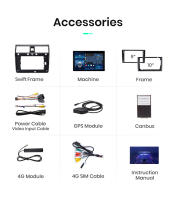 Junsun-reproductor Multimedia X7 MAX para coche Radio con Android CarPlay inalámbrico voz IA 2K 13.1 pulgadas para Suzuki Swift 2003 2004 2005 2006 2007 2008 2009 2010 - details 27
