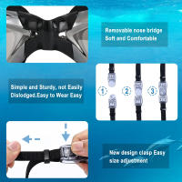 Gafas De Natación Profesionales Para Adultos Anti-bufo Protección UV Impermeables Ajustables De Silicona Para Hombres Y Mujeres - details 4