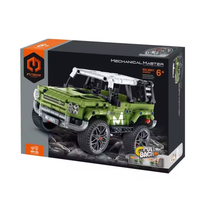 Todoterreno Verde STEM Mechanical Master 474 piezas - 1