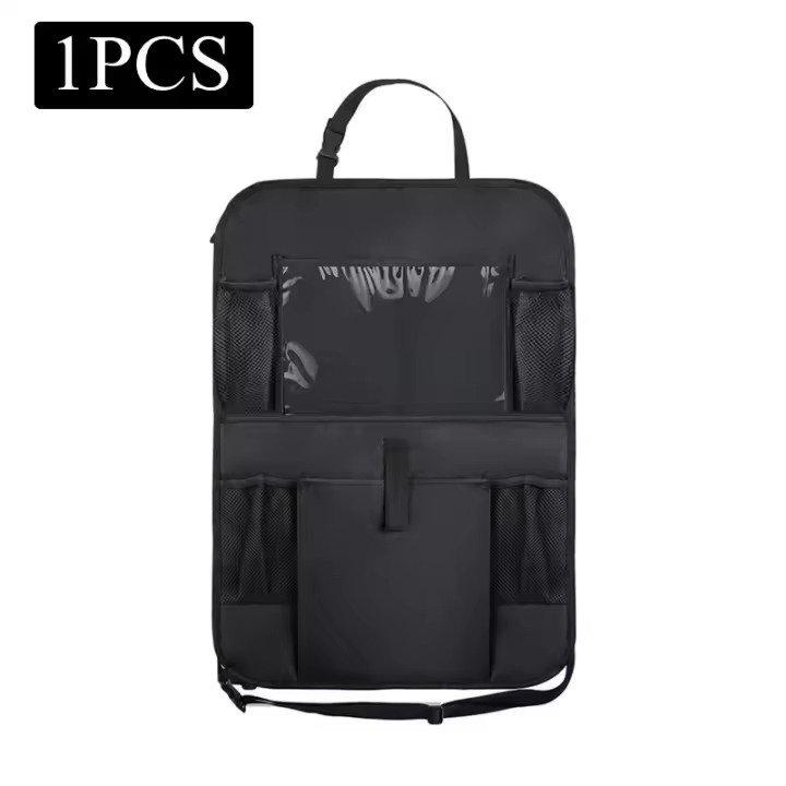 Organizador Universal multibolsillo para asiento trasero de coche, bolsa de viaje impermeable, accesorios para coche - 1