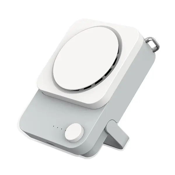 Mini VENTILADOR DE Cuello portátil con Carga USB, refrigerador de Aire en watería con Cordón - 1