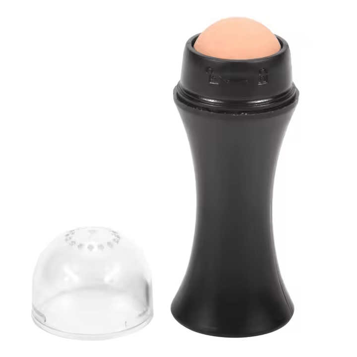 ZVD Rodillo volcánico con Control de Agua, Piedra Rodante, maquillaje mate, limpieza Facial, Rodilla de absorción de agua en Bola - 1