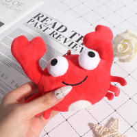 Llavero De Peluche De Cangrejo Rojo Colgante De Animal Suave Y Divertido Para Llaves Accesorio De Moda Para Niños Y Adultos - details 3